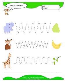 Çizgi Çalışma Sayfaları